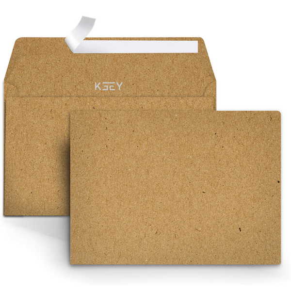 100 Briefumschläge C6 Kraft Papier 120g (!)