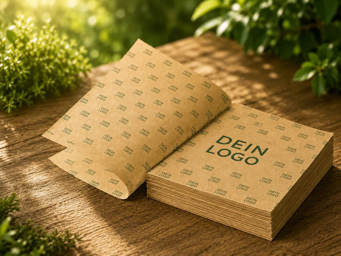 Wickelpapier bedrucken lassen – individuell bedruckt von KEEY PACK